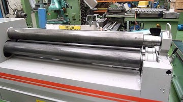 Morgan Rushworth DPBM Powered Bending Rolls. Capacity 2000mm x 6mm