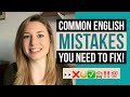 8 Common Mistakes | Quick Tips To Improve Your English & Help You Sound More Like A Native Speaker