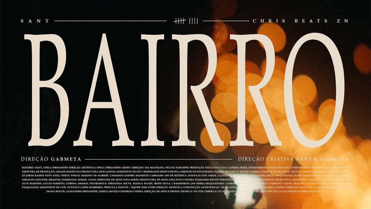 Watch 09. Sant – BAIRRO (Chris Beats ZN) on YouTube Watch 09. Sant – BAIRRO (Chris Beats ZN) on YouTube