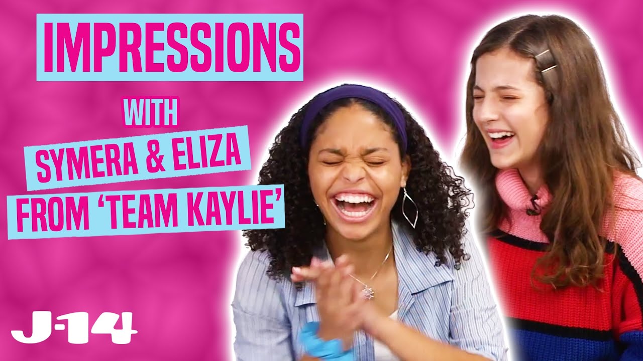 Team Kaylie Netflix Stars Eliza Pryor And Symera Jackson Do Impressions Youtube