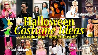 ICONIC HALLOWEEN COSTUME IDEAS 2023 (last minute, classic, aesthetic) | Alyssa Lyanne