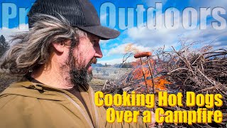 Big Fire - Cooking Hot Dogs over a Campfire by Primal Outdoors - Camping and Overlanding 9,376 views 3 months ago 17 minutes