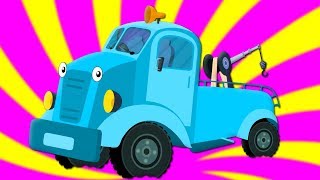 the wheels on the tow truck nursery rhymes by kids tv