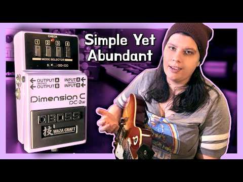 ギター BOSS dimension C BOSS DC-2W Dimension C Waza Craft Guitar Effects Pedal | Guitar Center