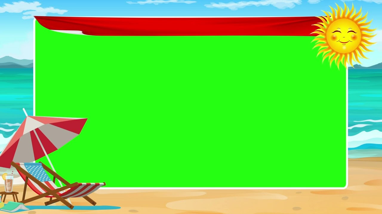 Travel blog Video overlay -Green screen- No copyright