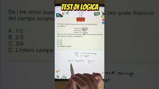 Test di logica: problemi di lavoro 🤓 #batquiz #logica #matematica #concorsipubblici #tolc