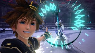 Kingdom Hearts 3 - 20th Anniversary Sora Vs. ReCompiled Young Xehanort (MOD) (No Damage Lvl 50 Crit)