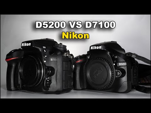 Сравнение матриц Nikon D5200 VS D7100