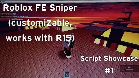Roblox FE Sniper Remake(Flings)| Script Showcase #1