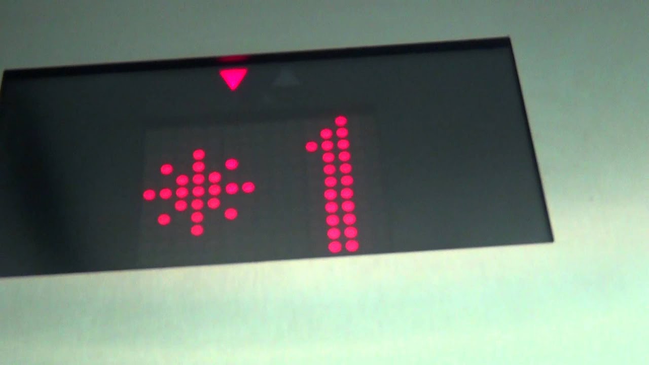 Kone Highdrulic Elevator at Scheels All Sports in Omaha, Nebraska.avi