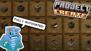 Automating the ENTIRE ANDESITE AGE in Minecraft Create Mod!