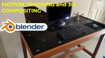 MOTION TRACKING and 3D COMPOSITING in Blender
