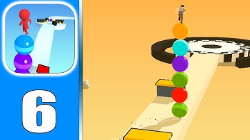 Stack Rider (IOS/Android) Gameplay Walkthrough All Levels - Part 6