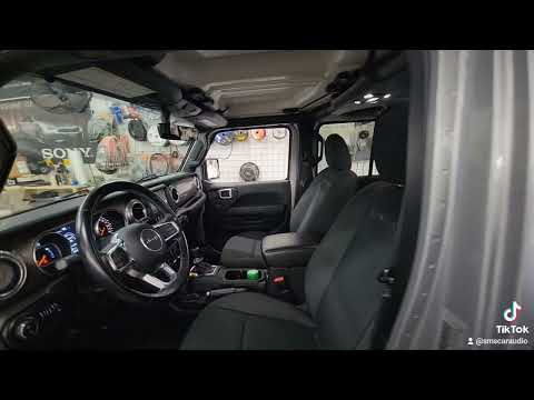 2023 Jeep Gladiator Overland complete audio-system upgrade by SMS Car Audio