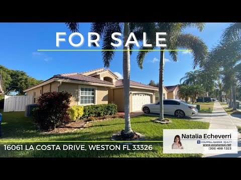 16061 La Costa Drive, Weston, FL home video tour