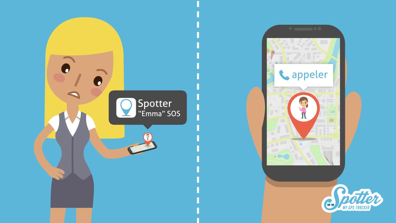 le Spotter GPS Tracker, pour tout ce que tu aimes! - YouTube