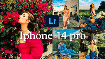 iphone 14 pro camera inspired preset | iphone camera filter | Lightroom preset tutorial + Free DNG