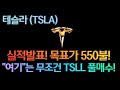 [고버니] 테슬라 실적발표 전! 목표가는 550불!
