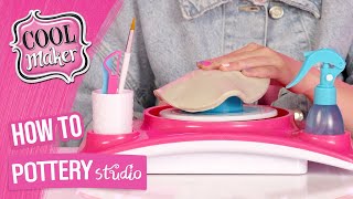 TikTok Filming HACK! 🎶 Making a Phone Stand with the Pottery Studio | Cool Maker Hangout