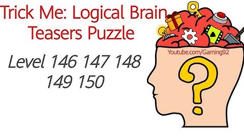 Trick Me Level 146 147 148 149 150 | Trick Me: Logical Brain Teasers Puzzle Level 146 to 150
