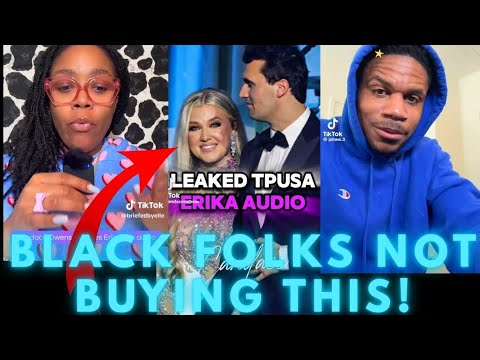 Bl@ck Americans Reaction To Candace Owens Leaked Audio Of Erika Kirk