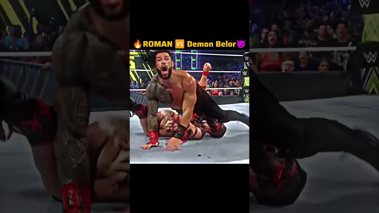 WWE: Roman Reigns vs Demon Bálor 👹 – EXTREME RULES universalchampionship match 🏆⚡🔥