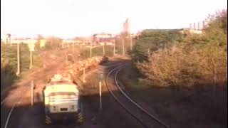 Schrotttransport Im Stahl- Und Walzwerk Brandenburg, Oktober 1993