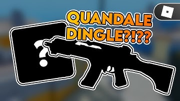 How to get the QUANDALE DINGLE WEAPON SKIN in ARSENAL (IN-GAME CODE!) | Roblox