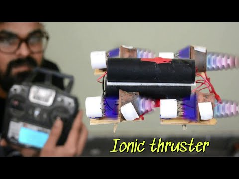 I built an IONIC PLASMA THRUSTER Drone (Best Design) - that can float in the air