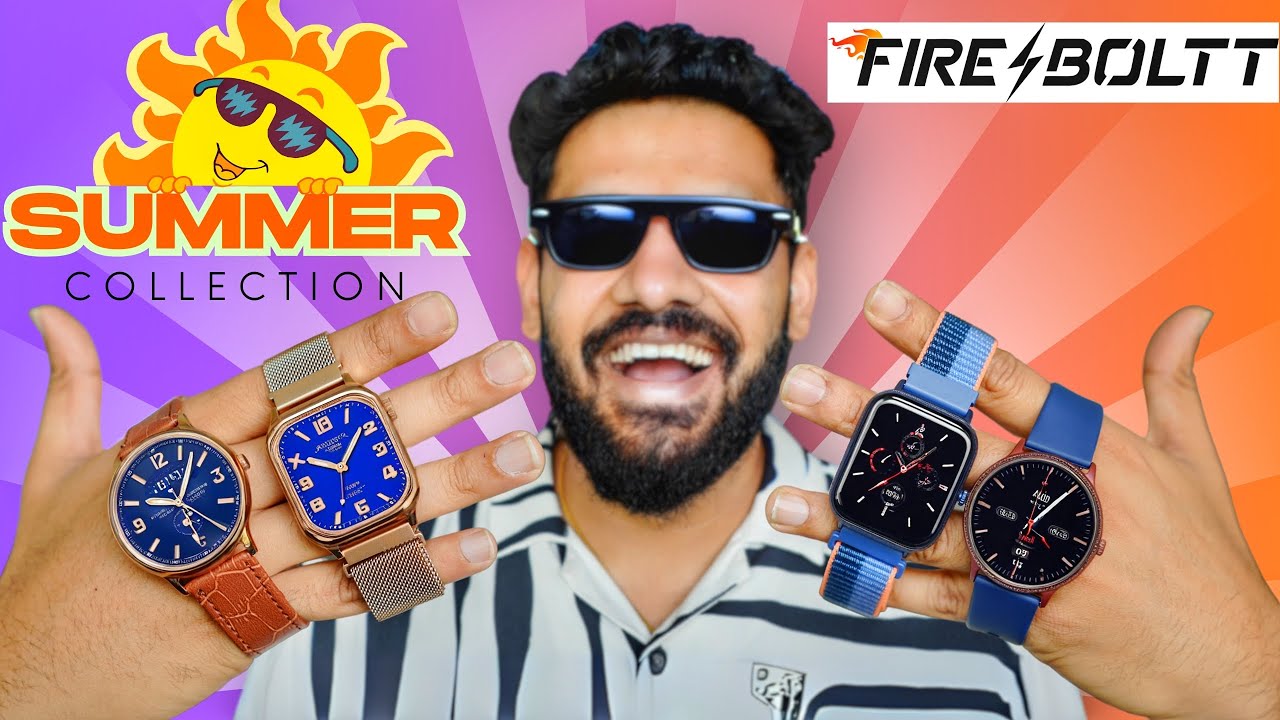 Fireboltt Summer Collection Smartwatch⚡️SWCH collection-All New Straps🔥