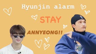 Stray Kids Hyunjin alarm clock Resimi