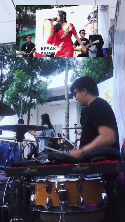 Drum Cam Azmy Z - Runtah (Ari Bahri Drums) live At Pemkot Cimahi #shorts