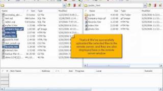 Uploading File using CuteFTP - FTP Tutorials