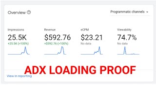 Adx Loading proof adx loading kaise karte adx account approval kaise karte