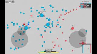 Tale of RGB and boosters (chaos in the server) | diep.io