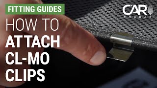 How to attach CL-MO clips to your Car Shades
