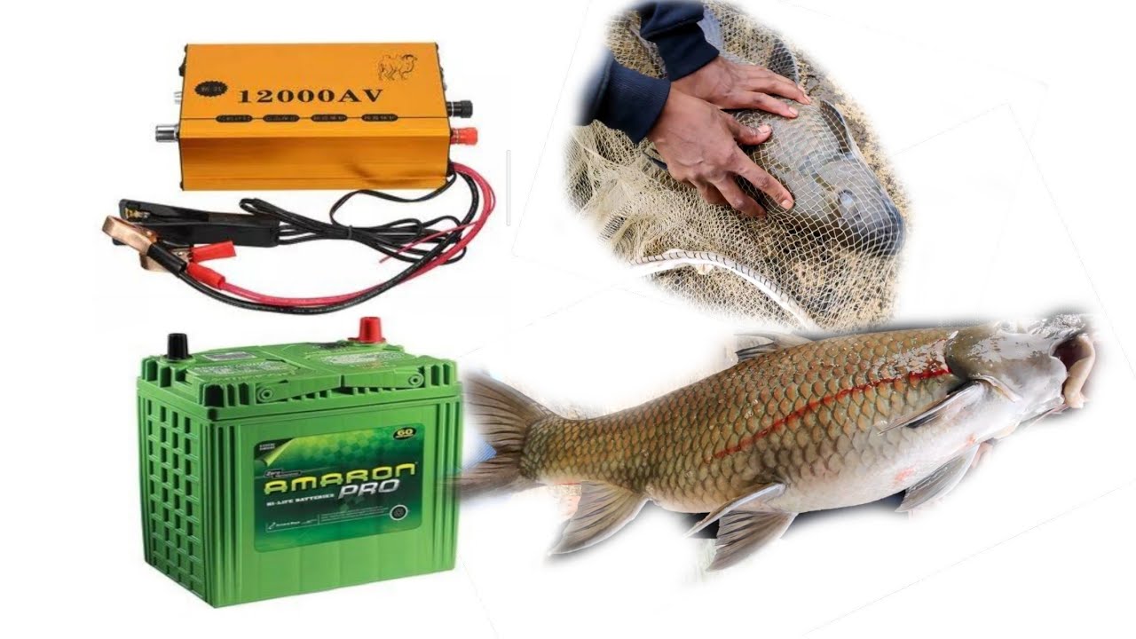 Fishing using battery & inverter YouTube