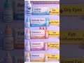common use eye drops