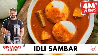 Idli Sambar Recipe | Hotel Sambar Secret Recipe | होटल जैसा इडली सांभर | Chef Sanjyot Keer screenshot 4