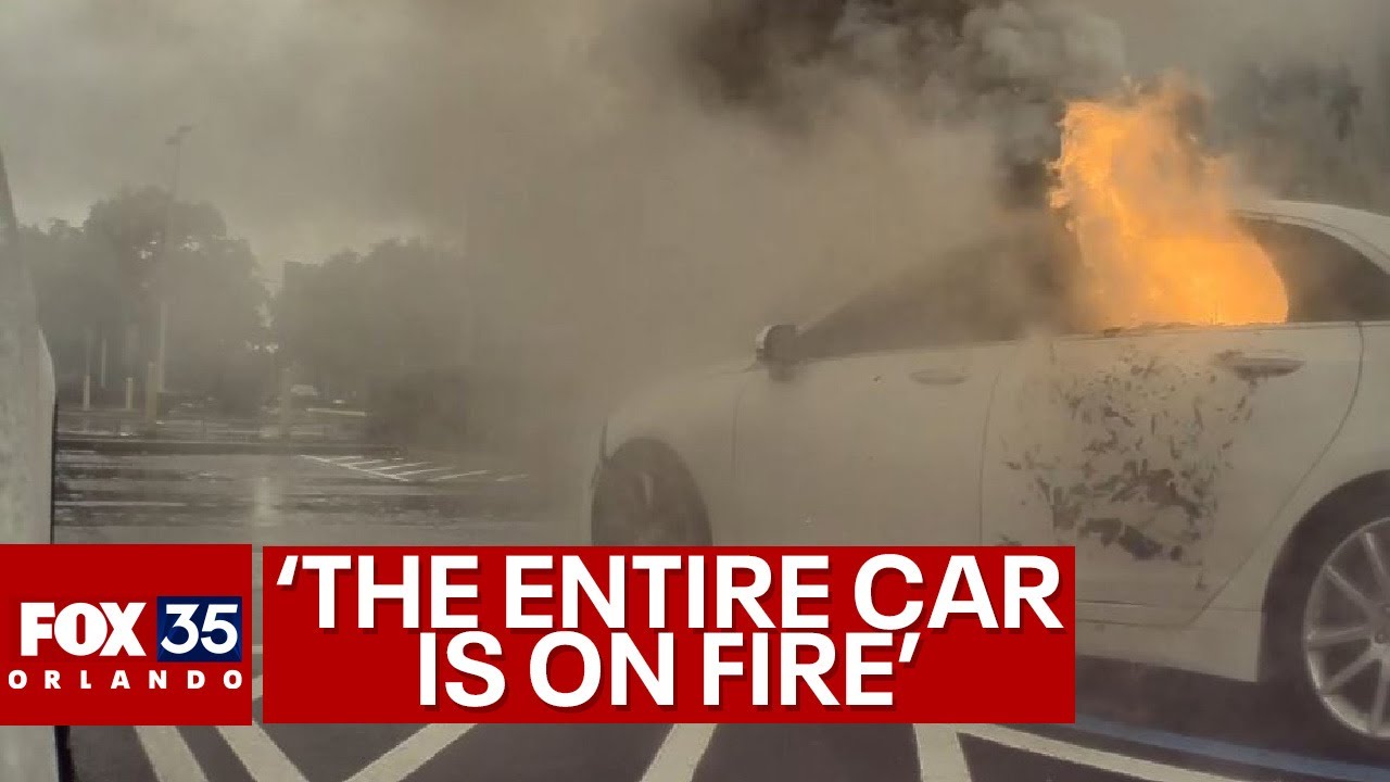 911 calls released of kids caught in car fire by mom who left to ...