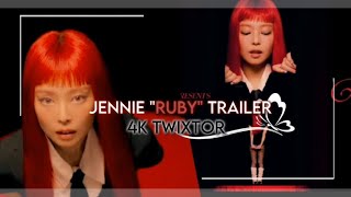 Jennie- Ruby Trailer 4K Twixtor Clips With Colouring
