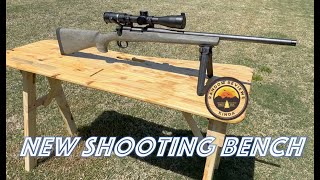 Portable Shooting Bench #shooting bench #shooting table