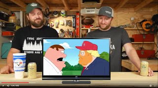 Family Guy Peter Griffin Fights Donald Trump Full Fight Reaction