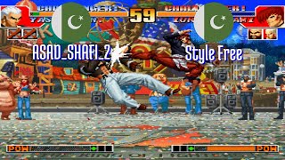 FT5 @kof97: ASAD_SHAFI_2 (PK) vs Style Free (PK) [King of Fighters 97 Fightcade] Dec 12 screenshot 1