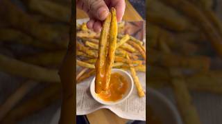 Crispy Potato Fingers | Easy Snack Recipe 😍 #shorts #potato #snacks #viral #food #foodie #ytshorts