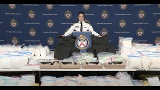 @TorontoPolice News Conference | Drug & Gun Arrests in Project Cerro | Wed., Feb 1st, 2023