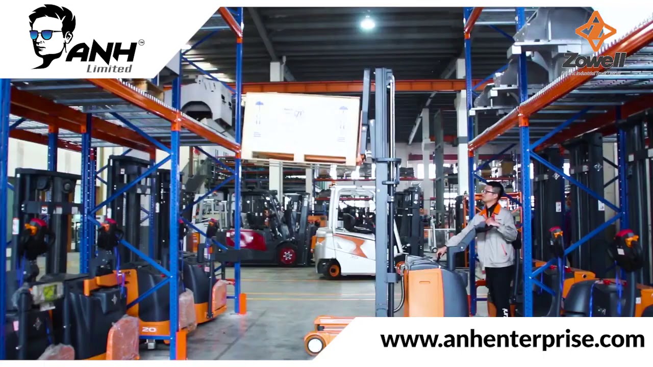 Electric reach stacker for Material Handling II Lifting and transport II  AnH Enterprise Limited