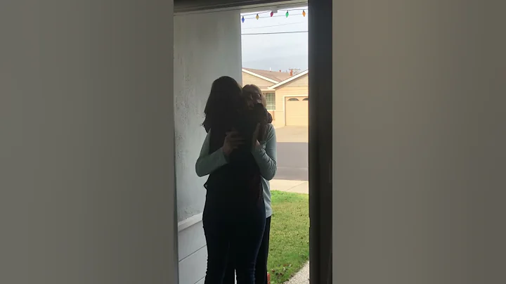 Surprise sister reunion