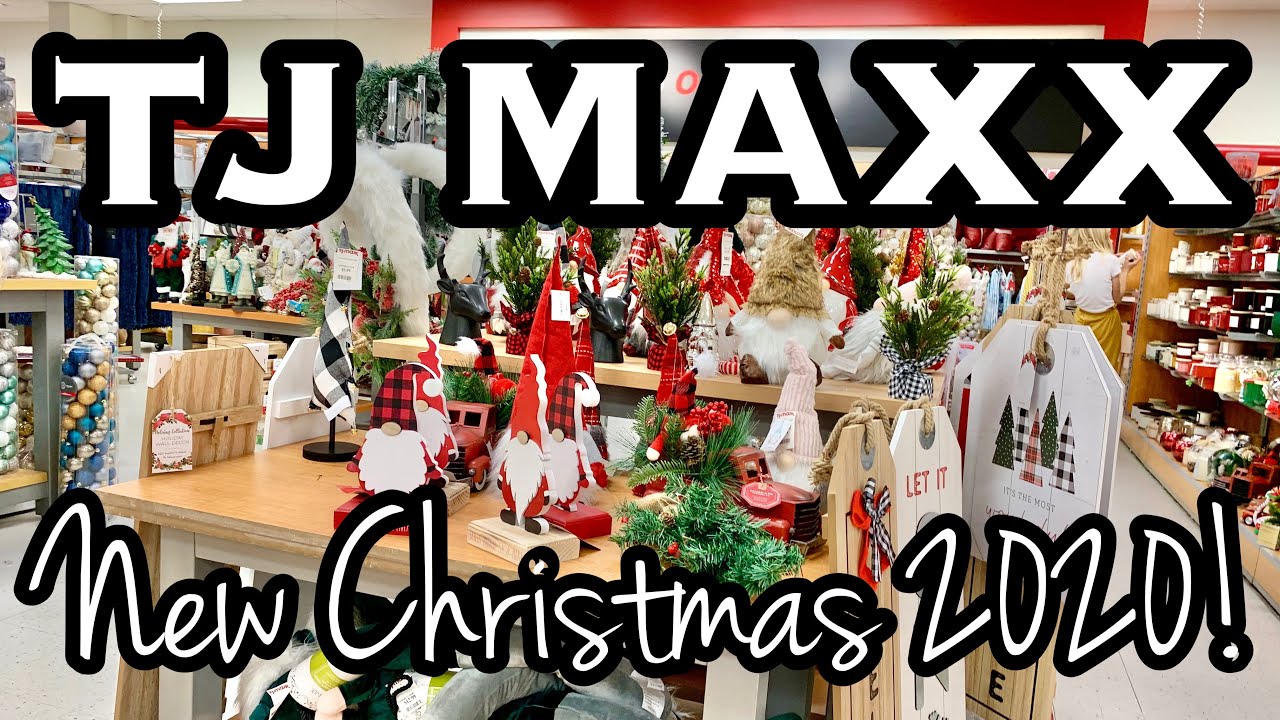 TJMAXX CHRISTMAS 2020 SHOP WITH ME • Lots of New Items!