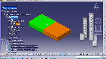 FEA, Nodes to Nodes Connection, Solid Element, Catia, Video 6 of 6